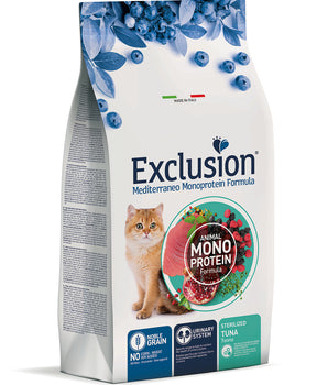 Hrana uscata pentru pisici, Exclusion Sterilized cu Ton, All Breed Adult